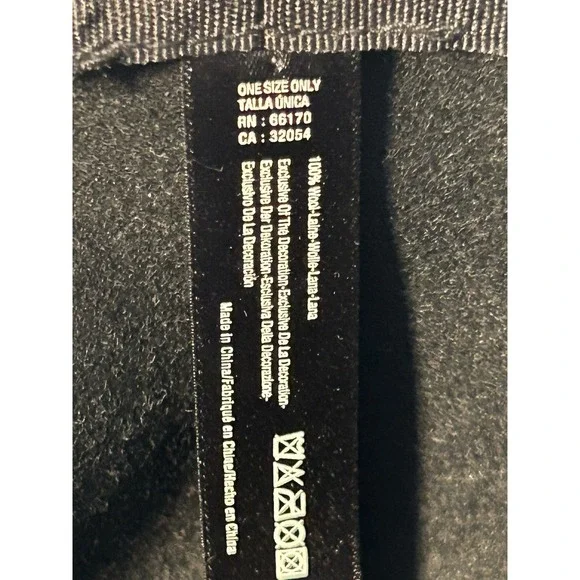 ecote Black 100% Wool Fedora Rancher Hat - Picture 7 of 7